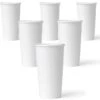 Lot De 6 Tasses EMMA 40cl En Porcelaine Pure White -Café Soldes Boutique lot de 6 tasse emma viva scandinavia