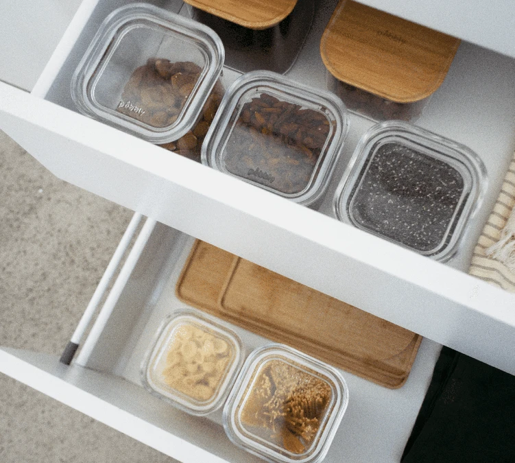 Boîte De Conservation Carrée En Verre 2.2L - PEBBLY 4 Boîte De Conservation Carrée En Verre 2.2L - PEBBLY – Image 2