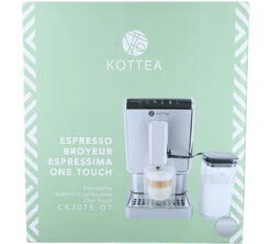 KOTTEA Espressima Silver One Touch CK307S.OT Garantie 3 Ans -Café Soldes Boutique machine a cafe kottea one touch 1