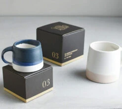 Tasses KINTO SCS-03 Blanc Et Beige Rosé 320 Ml -Café Soldes Boutique marine white scs 1