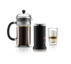 Mousseur à Lait électrique Bistro Noir Mat - 11870-01EURO - BODUM -Café Soldes Boutique mouss compa