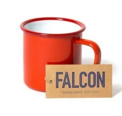 Mugs - FALCON - Rouge Pillarbox 35 Cl -Café Soldes Boutique mug rouge falcon 2 1