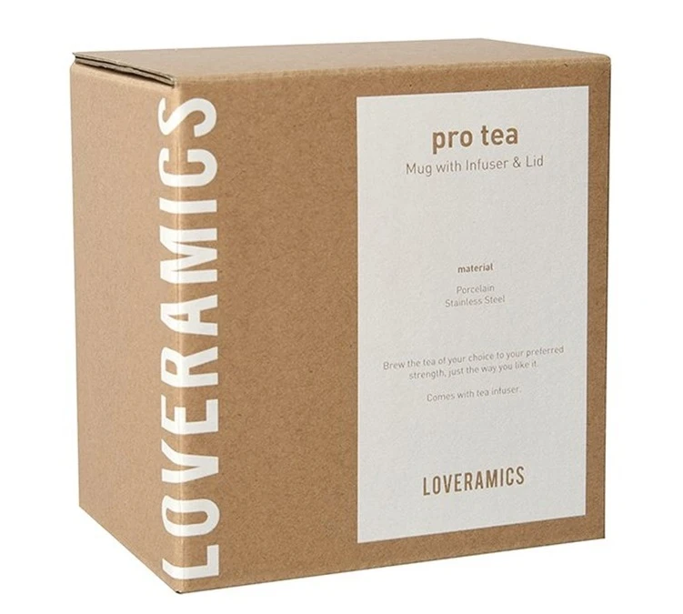 Mug Avec Infuseur Et Couvercle 300ml Rouge -LOVERAMICS 6 Mug Avec Infuseur Et Couvercle 300ml Rouge -LOVERAMICS – Image 4