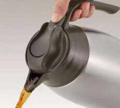 Carafe Hermétique THV Acier Inoxydable 1L - THERMOS 10 Carafe Hermétique THV Acier Inoxydable 1L - THERMOS -Café Soldes Boutique pichet thermos3 1