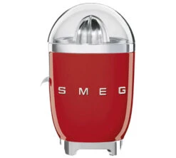 Set Petit-Déjeuner (Toaster - Presse Agrumes - Bouilloire) Rouge - SMEG -Café Soldes Boutique presse agrume rouge smeg