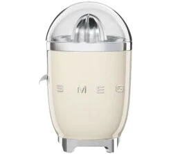 Set Petit-Déjeuner (Toaster - Cafetière Filtre - Presse Agrumes - Bouilloire) Crème - SMEG -Café Soldes Boutique presse agrume smeg creme