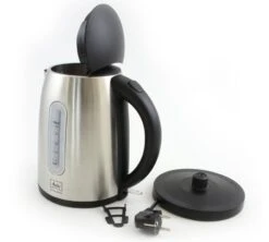 Bouilloire Melitta Prime Aqua Noir Inox 1.7L -Café Soldes Boutique prime aqua