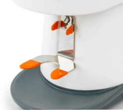 Moulin à Café QUAMAR Nemo-Q/E Blanc Mat Et Gris Bleu -Café Soldes Boutique quamar nemoqe blanc 4