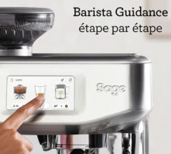 Machine Expresso SAGE Barista Touch Impress SES881BST4FEU1 Inox Noir 8 Machine Expresso SAGE Barista Touch Impress SES881BST4FEU1 Inox Noir -Café Soldes Boutique sage baristatouchimpress inox noir 3