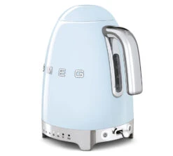 Bouilloire SMEG KLF04PBEU Bleu Azur - Température Réglable + Offre Cadeau -Café Soldes Boutique sba