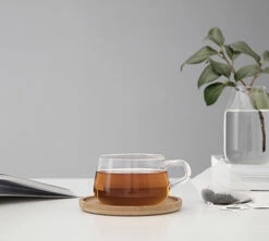Mug Et Sous Tasse En Bambou - 30 Cl - Viva Scandinavia -Café Soldes Boutique scandinavia mug et bambou2