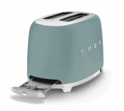 Grille-pain SMEG Vert émeraude Mat TSF01EGMEU 2 Tranches -Café Soldes Boutique smeg1 2