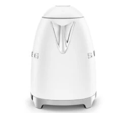 Bouilloire SMEG KLF03WHMEU Blanc Mat - 1.7L + Offre Cadeau -Café Soldes Boutique smeg bouilloire blanche2