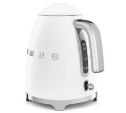 Bouilloire SMEG KLF03WHMEU Blanc Mat - 1.7L + Offre Cadeau -Café Soldes Boutique smeg bouilloire blanche 5