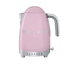 Bouilloire SMEG Rose - KLF04PKEU Température Réglable + Offre Cadeau