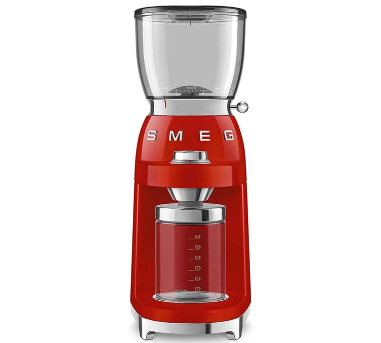 Moulin à Café SMEG Rouge CGF01RDEU Années 50 3 Moulin à Café SMEG Rouge CGF01RDEU Années 50
