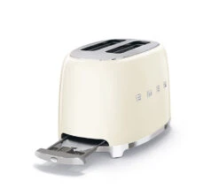 Grille-pain TSF01CREU 2 Tranches Crème - SMEG -Café Soldes Boutique smeg creme grille pain 1