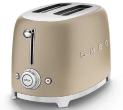 Grille-pain TSF01CHMEU 2 Tranches Or Mat - SMEG -Café Soldes Boutique smeg grilpainormat2