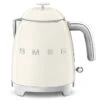 Mini Bouilloire SMEG - Crème - KLF05CREU 0,8 L + Offre Cadeau -Café Soldes Boutique smeg minib creme1
