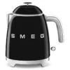 Mini Bouilloire KLF05BLEU 0,8 L - Noir + Offre Cadeau - SMEG 2 Mini Bouilloire KLF05BLEU 0,8 L - Noir + Offre Cadeau - SMEG -Café Soldes Boutique smeg minib noir1
