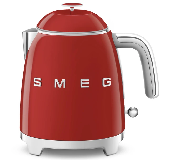 Mini Bouilloire SMEG Rouge - KLF05RDEU 0,8 L + Offre Cadeau