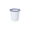 Verres - FALCON - Tasse Blanche Avec Bordure Bleue 12,4 Cl -Café Soldes Boutique tasses 124cl blanche bleue
