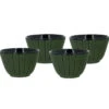 Lot De 4 Tasses En Fonte Verte The Kitchenette - 12cl -Café Soldes Boutique tasses kitchenette