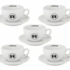 6 Tasses + Sous-tasses Flat White - Rocket Espresso -Café Soldes Boutique tasses rocket 1