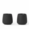 2 Tasses Double Paroi Nicola 60 Ml Noires - VIVA SCANDINAVIA -Café Soldes Boutique tea cup small x2 1