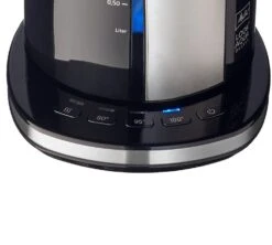 Bouilloire Look Deluxe Noire 1026-14 - 1,7L + Offre Cadeau - MELITTA -Café Soldes Boutique temperature reglable bouilloire melitta 1