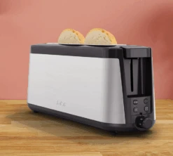 Grille Pain Tefal TL430811 Element Longue Fente Noir Et Gris -Café Soldes Boutique tl430811 05