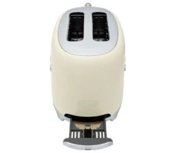 Grille-pain TSF01CREU 2 Tranches Crème - SMEG -Café Soldes Boutique toast cotcreme