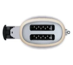 Grille-pain TSF01CREU 2 Tranches Crème - SMEG -Café Soldes Boutique toast dessus creme