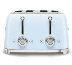 Grille-pain Smeg TSF03PBEU 4 Tranches Bleu Azur -Café Soldes Boutique toaster4tr blazur