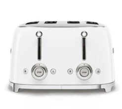 Toaster TSF03WHEU 4 Tranches Blanc - SMEG -Café Soldes Boutique toaster4tr blc3