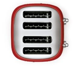 Toaster Smeg TSF03RDEU 4 Tranches Rouge -Café Soldes Boutique toaster4tr rge