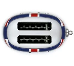Grille-pain TSF01UJEU 2 Tranches Années 50 Union Jack - SMEG -Café Soldes Boutique toaster jack3