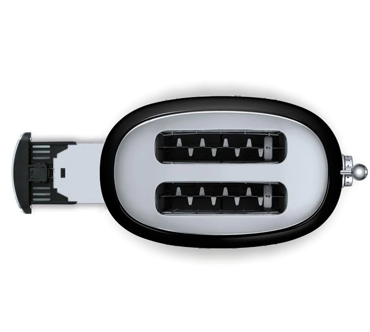 Grille-pain TSF01BLEU 2 Tranches Noir - SMEG 6 Grille-pain TSF01BLEU 2 Tranches Noir - SMEG – Image 4