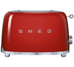 Set Petit-Déjeuner (Toaster - Presse Agrumes - Bouilloire) Rouge - SMEG -Café Soldes Boutique toaster rouge smeg