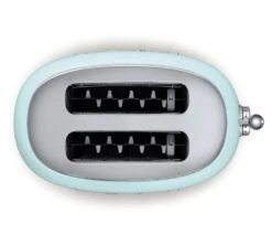 Grille-pain TSF01PGEU 2 Tranches Vert D'eau - SMEG -Café Soldes Boutique toaster verredeau 2fentes