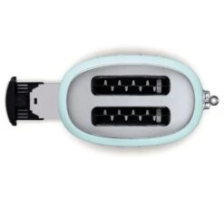 Grille-pain TSF01PGEU 2 Tranches Vert D'eau - SMEG -Café Soldes Boutique toaster verredeau fentes