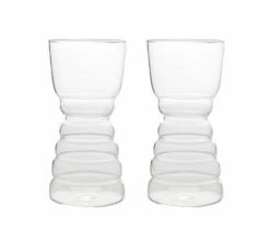 2 Verres Omagio Café Barista 240ml - COSY & TRENDY