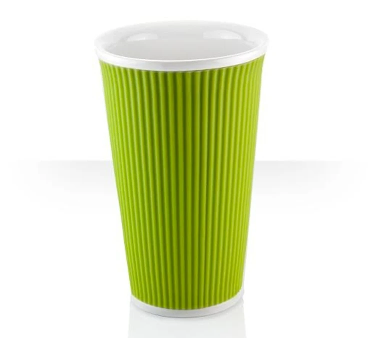 Mug Ondulé 45cl Vert - Les Artistes Paris 3 Mug Ondulé 45cl Vert - Les Artistes Paris
